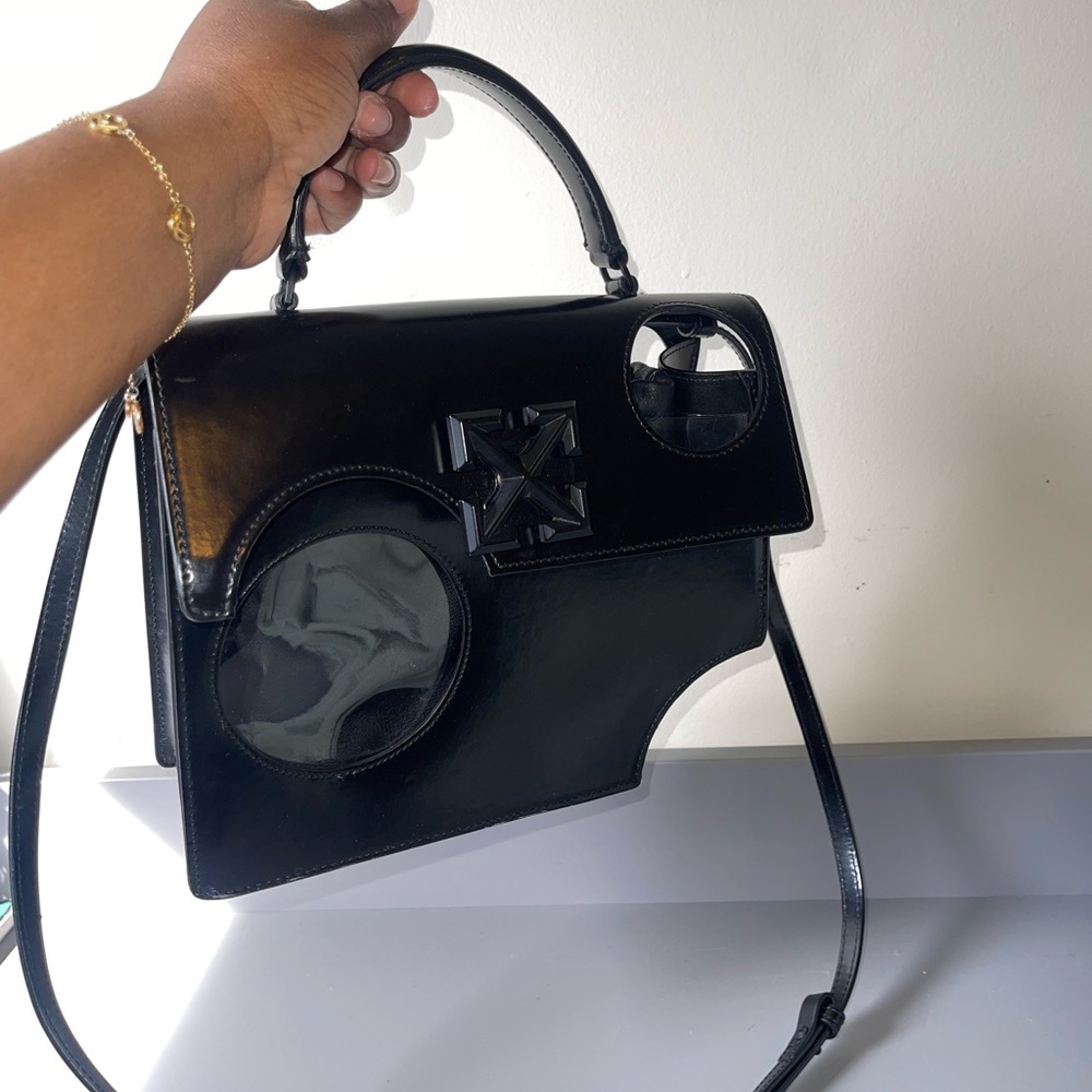 Off white Meteor Jitney Leather Bag - Picture 15 of 15